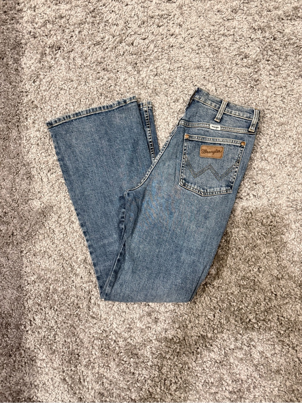 Wrangler Blue Bootcut Jeans